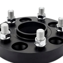 Load image into Gallery viewer, Mishimoto Wheel Spacers - 5x120 - 64.1 CB - M14 x1.5 - 50mm - BK