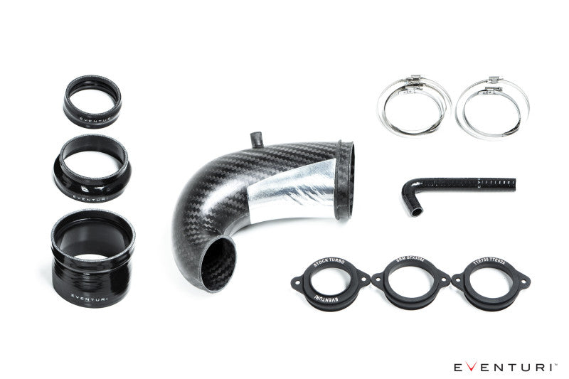 Eventuri Audi RS3 / TTRS Gen 2 LHD Carbon Turbo Inlet w/ No Flange