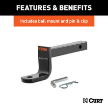 Load image into Gallery viewer, Curt 2014 Mazda 6 Class 1 Trailer Hitch w/1-1/4in Ball Mount BOXED